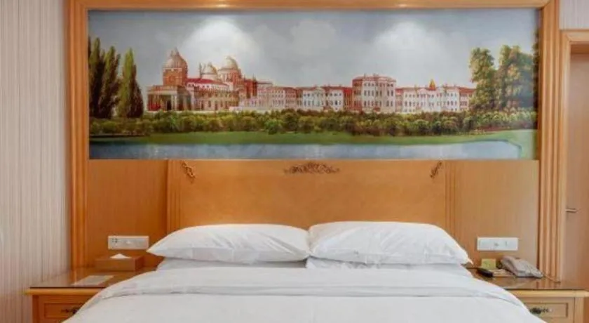 Bed in Vienna Hotel Hunan Yueyang Linxiang