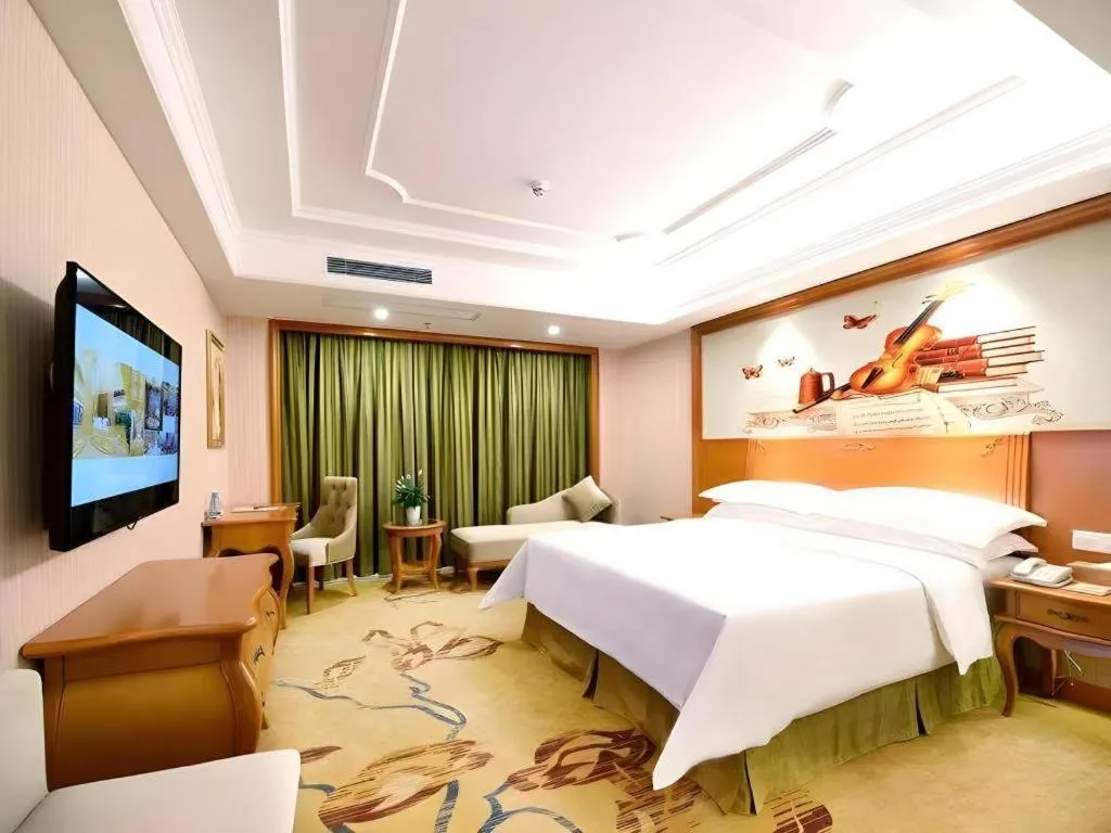 Bed in Vienna Hotel Hunan Yueyang Linxiang