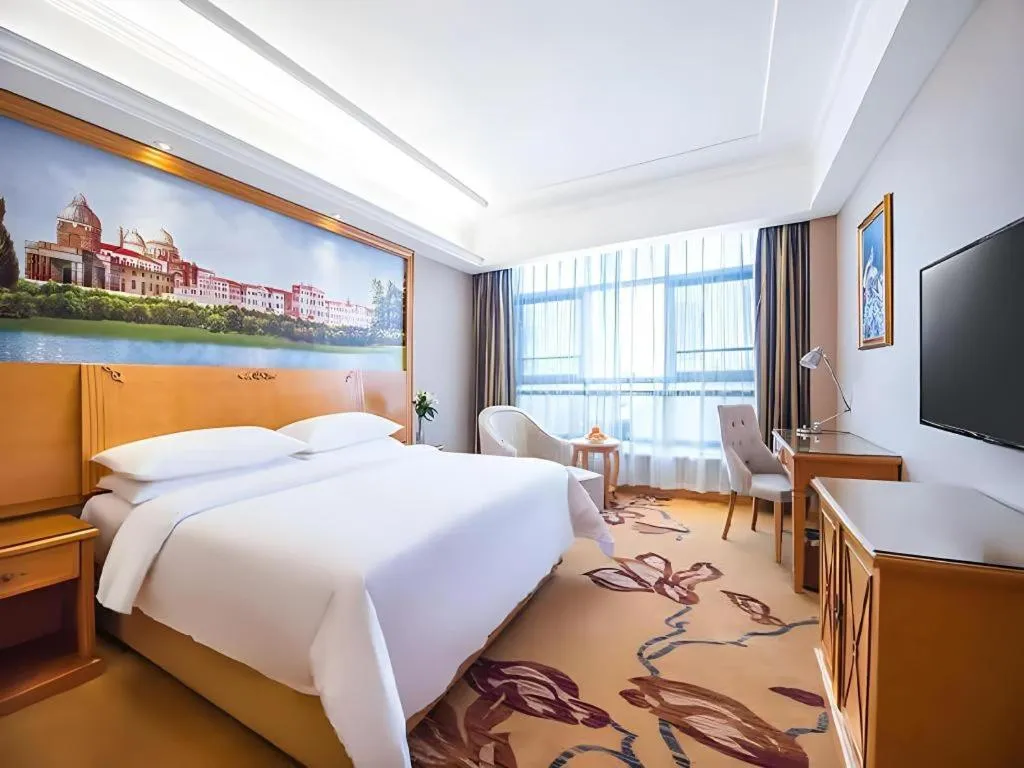 Bed in Vienna Hotel Hunan Yueyang Linxiang