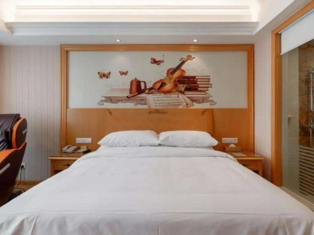 Bed in Vienna Hotel Hunan Yueyang Linxiang