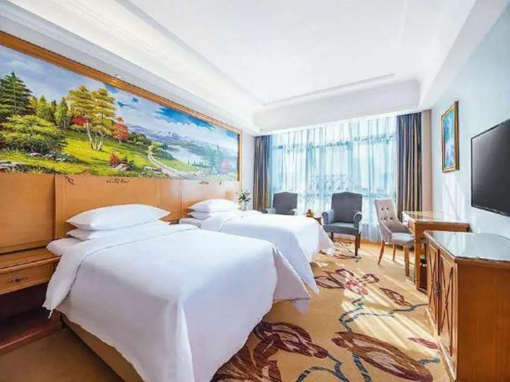 Bed in Vienna Hotel Hunan Yueyang Linxiang
