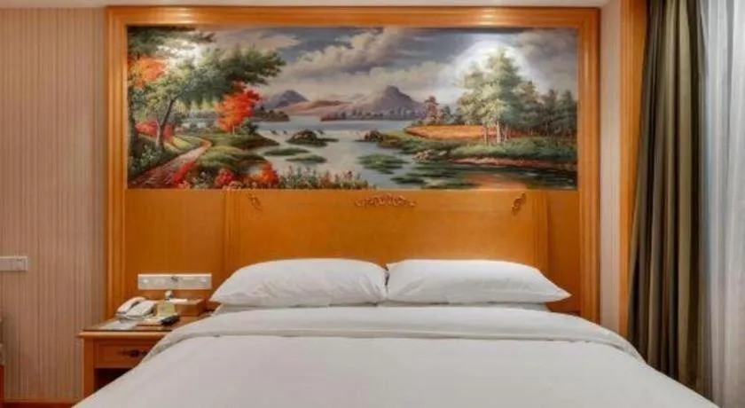 Bed in Vienna Hotel Hunan Yueyang Linxiang