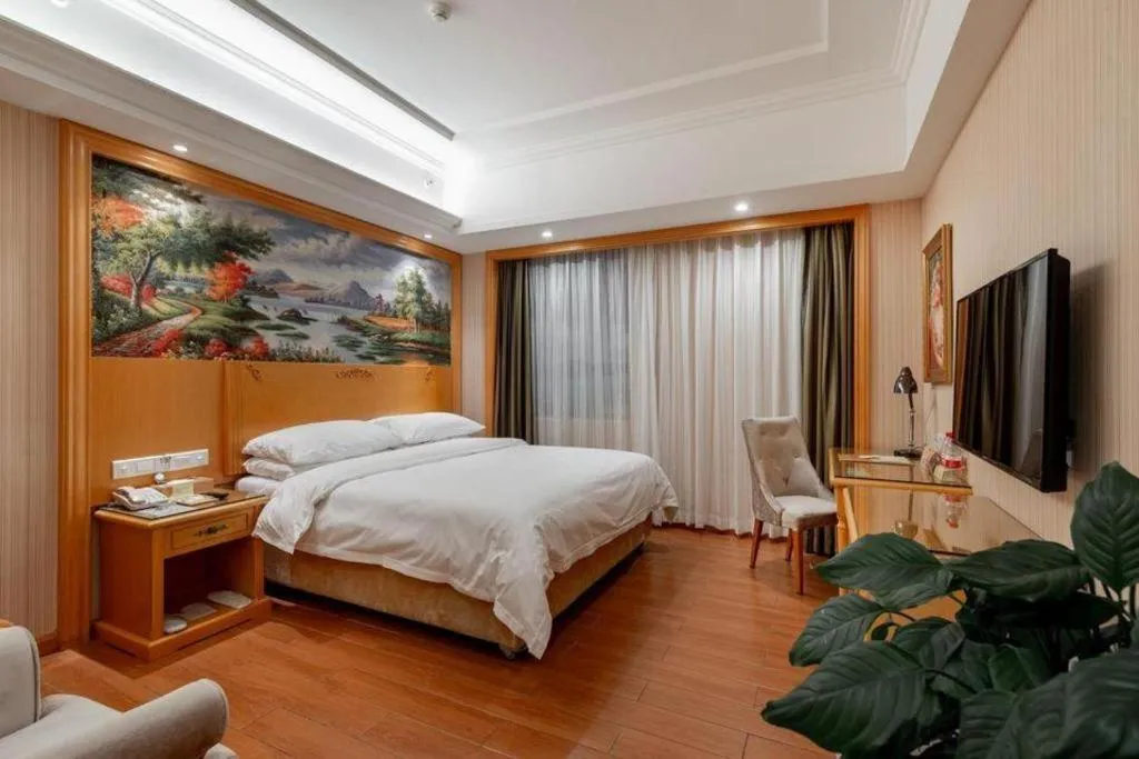 Bed in Vienna Hotel Hunan Yueyang Linxiang