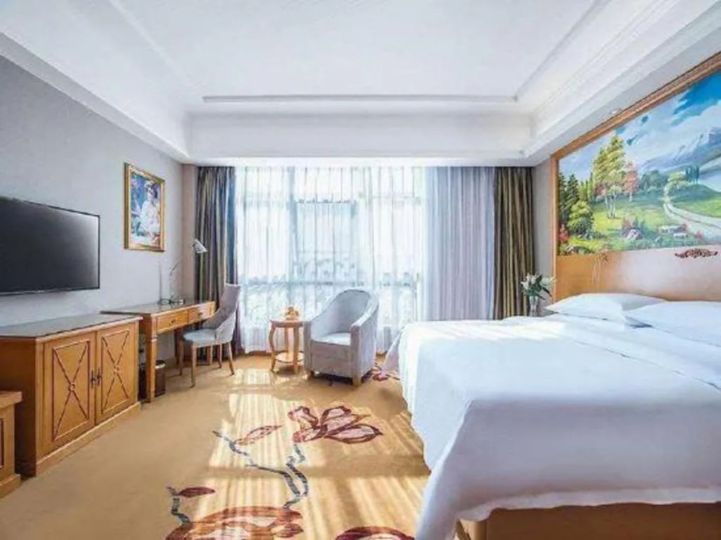 Bed in Vienna Hotel Hunan Yueyang Linxiang