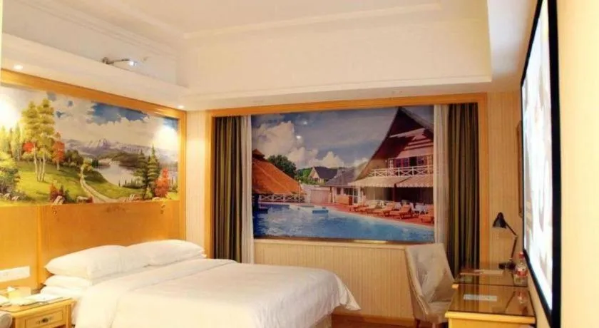 Bed in Vienna Hotel Hunan Yueyang Linxiang
