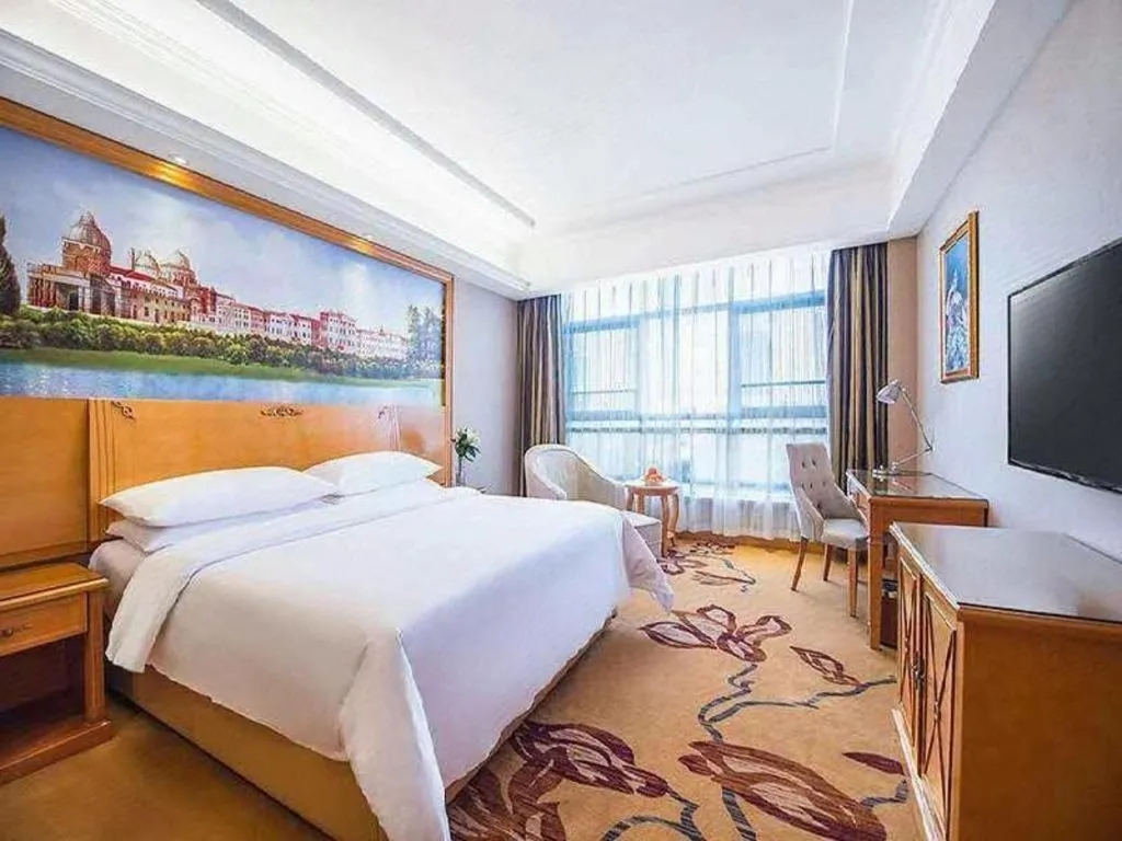 Bed in Vienna Hotel Hunan Yueyang Linxiang