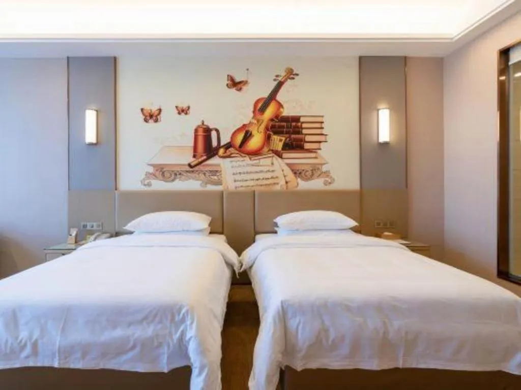 Bed in Vienna Hotel Jinan Railway Station