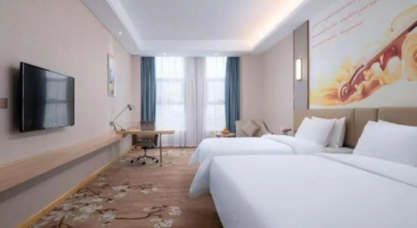 Bed in Vienna Hotel Jinan Railway Station