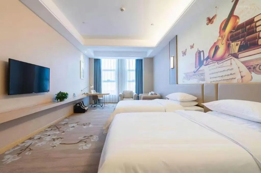 Bed in Vienna Hotel Jinan Railway Station