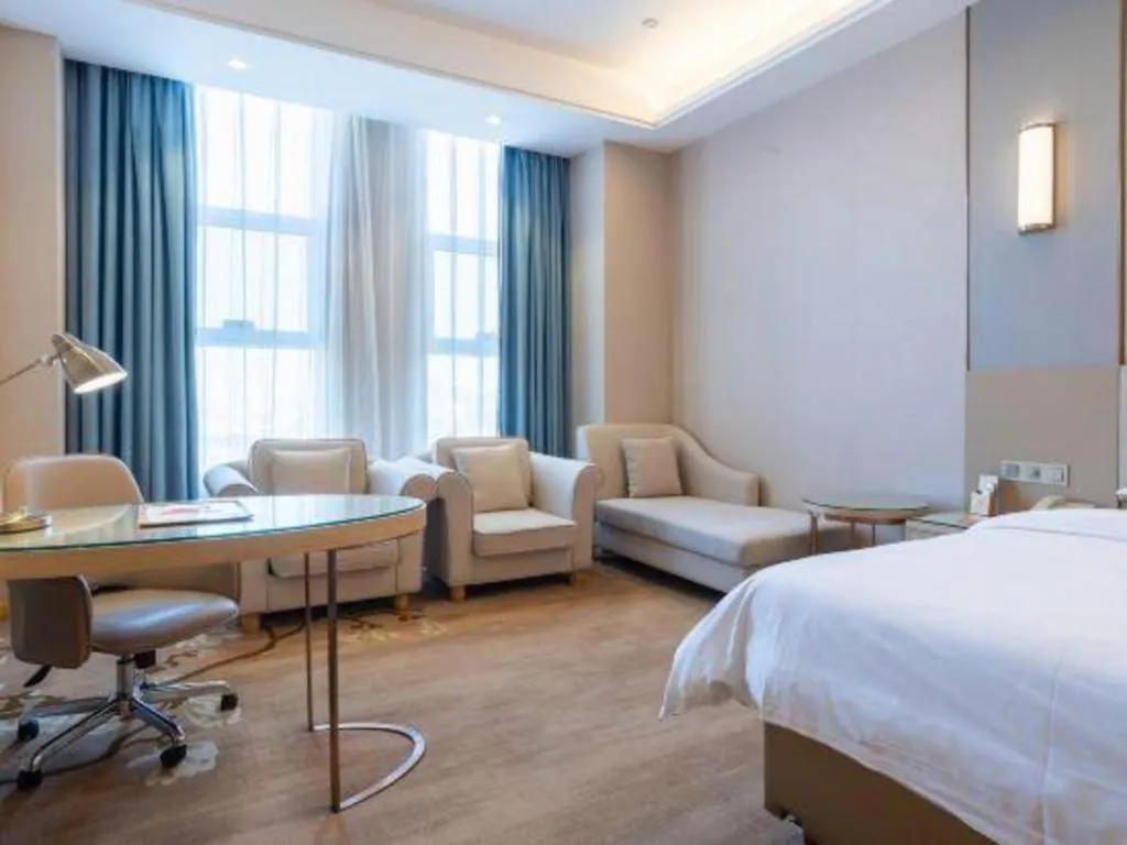 Bed in Vienna Hotel Jinan Railway Station