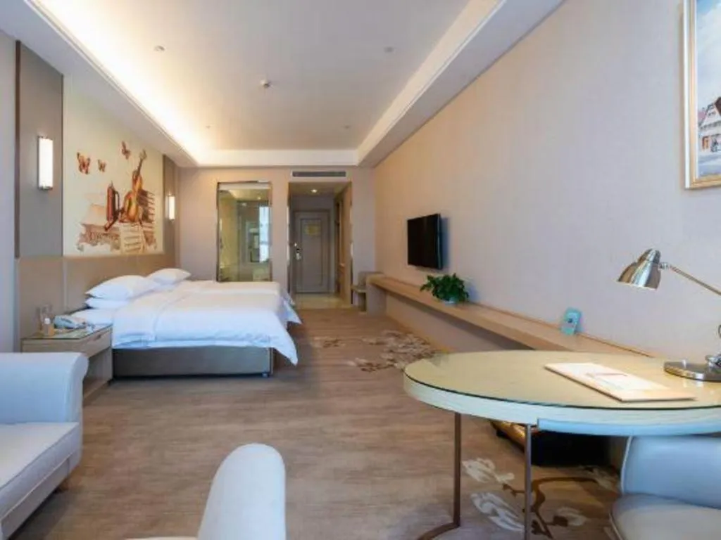 Bed in Vienna Hotel Jinan Railway Station