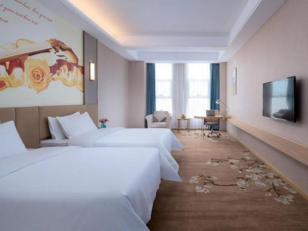 Bed in Vienna Hotel Jinan Railway Station