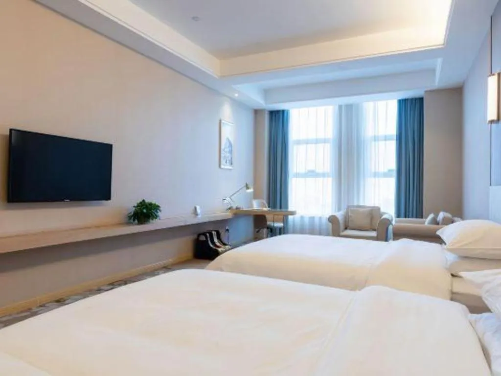 Bed in Vienna Hotel Jinan Railway Station