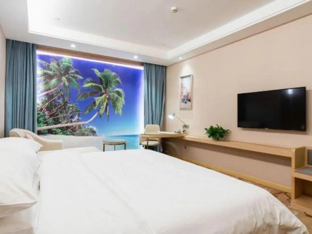 Bed in Vienna Hotel Jinan Railway Station