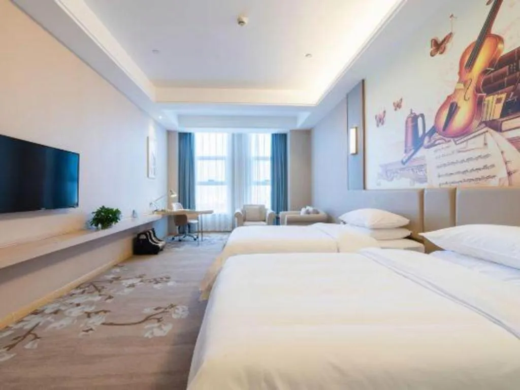 Bed in Vienna Hotel Jinan Railway Station