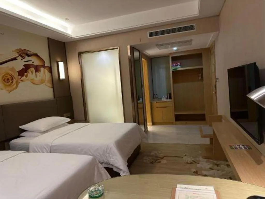 Bed in Vienna Hotel Jinan Railway Station