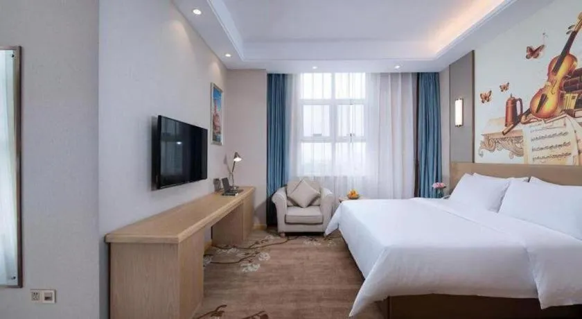 Bed in Vienna Hotel Jinan Railway Station