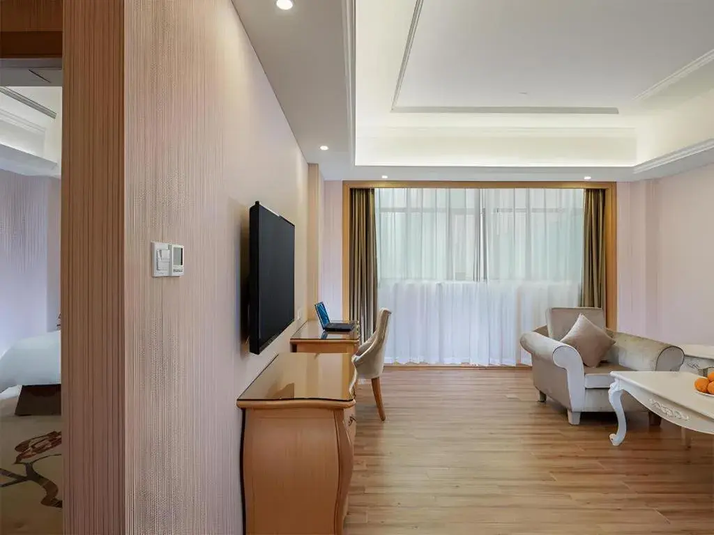 Bed in Vienna Hotel Guangzhou Huadu Sunac Cultural Tourism City Shiling Bed in Vienna Hotel Guangzhou Huadu Sunac Cultural Tourism City Shiling