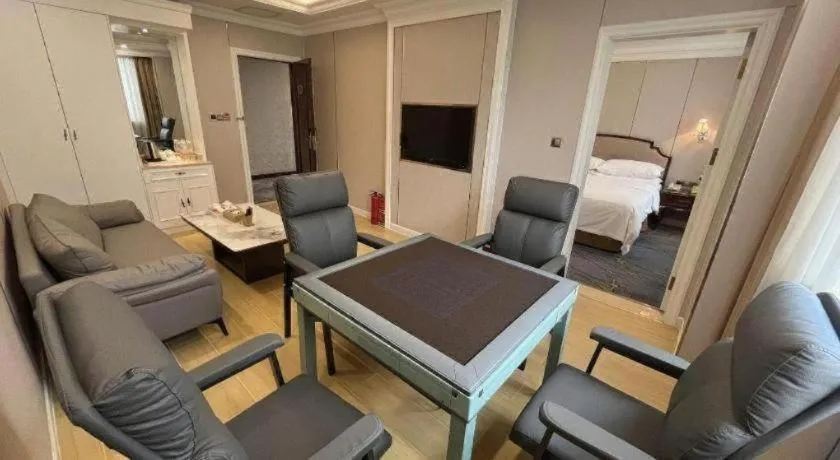 Bed in Vienna Hotel Guangzhou Baiyun College Jinyuan Plaza