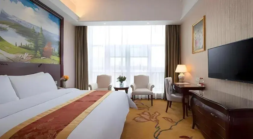 Bed in Vienna Hotel Jiangxi Ji'an Anfu Bed in Vienna Hotel Jiangxi Ji'an Anfu