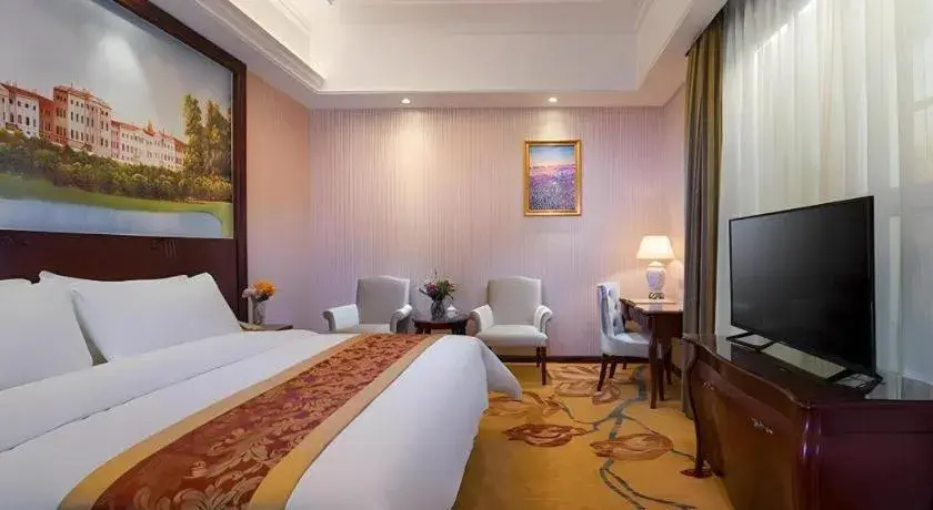 Bed in Vienna Hotel Jiangxi Ji'an Anfu Bed in Vienna Hotel Jiangxi Ji'an Anfu