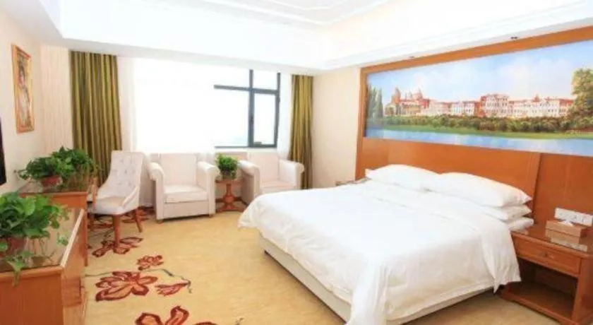 Bed in Vienna Hotel Jiangxi Ji'an Anfu