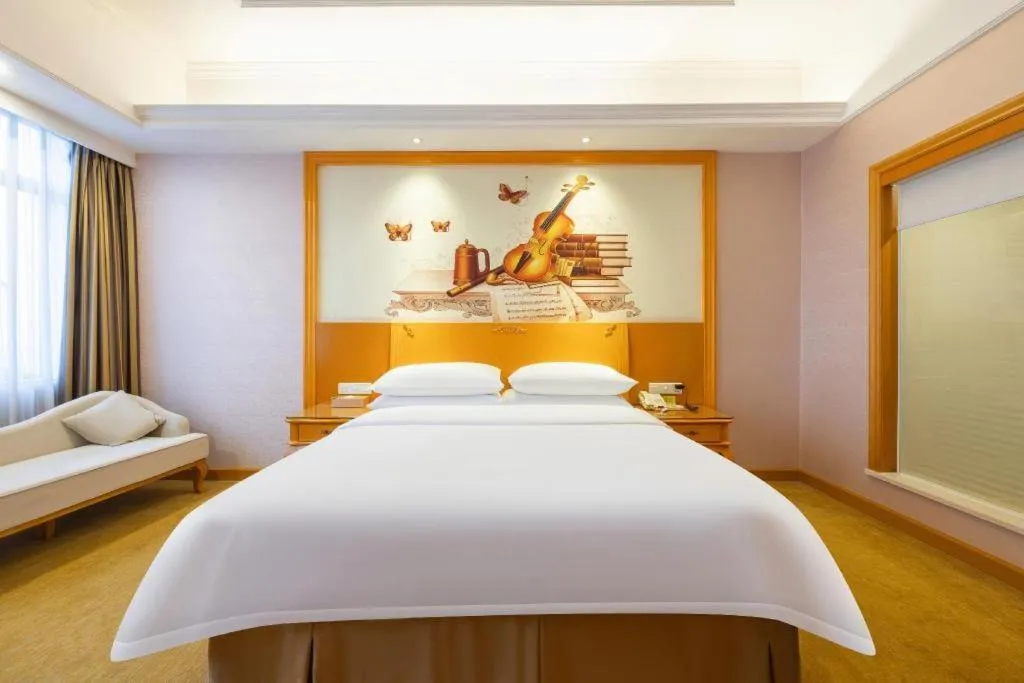 Bed in Vienna Hotel Guangdong Dongguan Chengnan Station