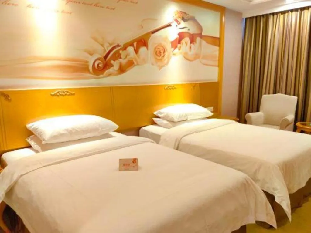 Bed in Vienna Hotel Guangdong Dongguan Chengnan Station