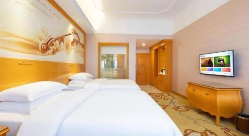 Bed in Vienna Hotel Guangdong Dongguan Chengnan Station