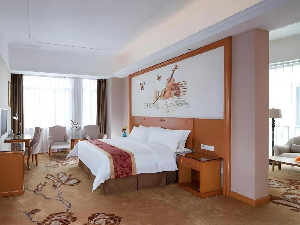 Bed in Vienna Hotel Guangdong Dongguan Chengnan Station