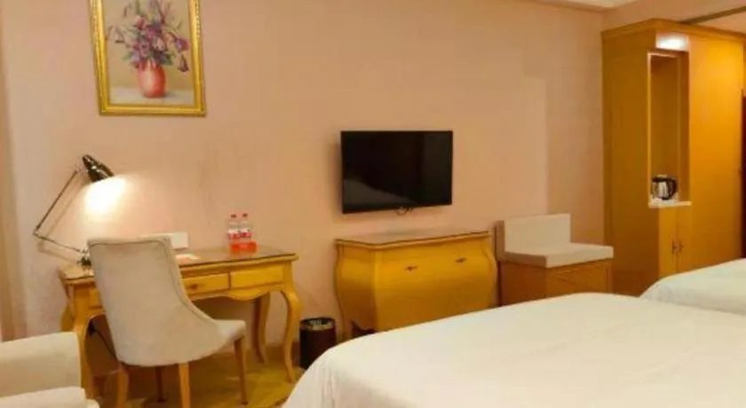 Bed in Vienna Hotel Guangdong Dongguan Chengnan Station