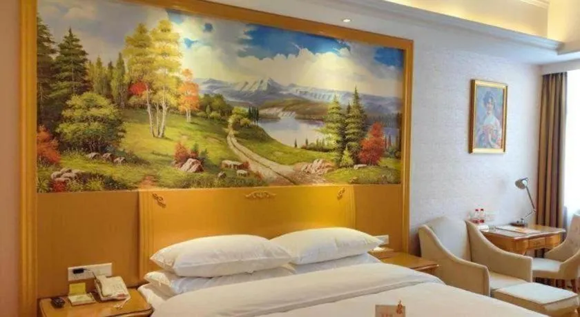 Bed in Vienna Hotel Guangdong Dongguan Chengnan Station