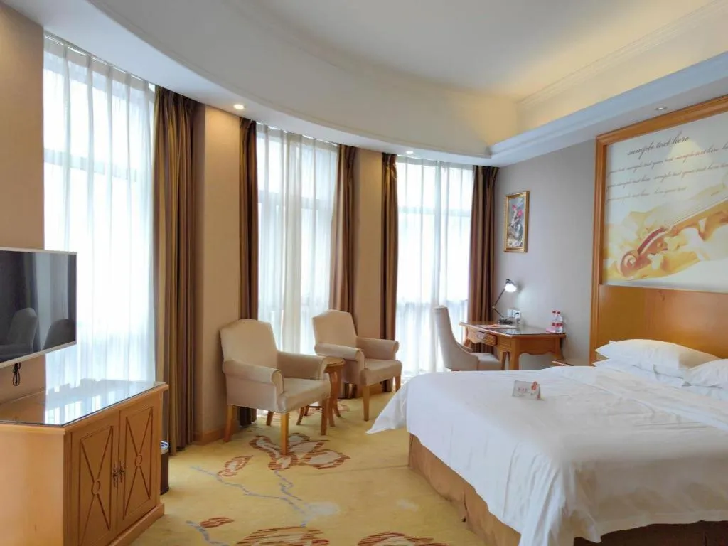 Bed in Vienna Hotel Guangdong Dongguan Chengnan Station