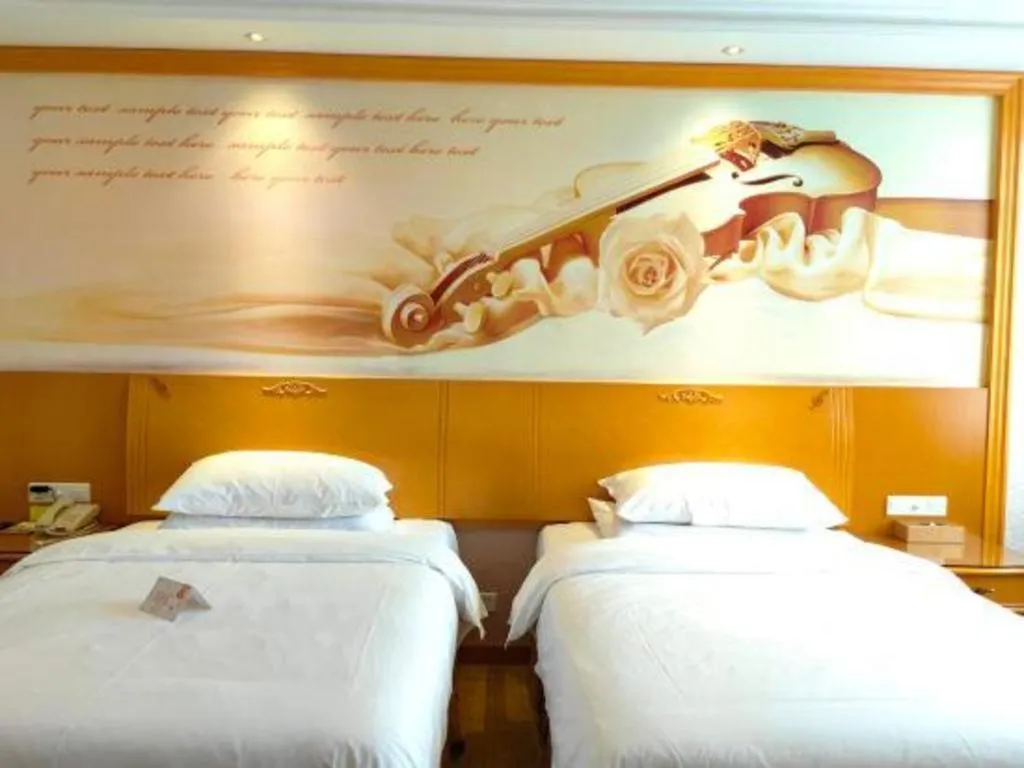 Bed in Vienna Hotel Guangdong Dongguan Chengnan Station