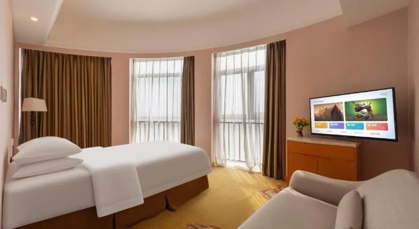 Bed in Vienna Hotel Guangdong Dongguan Chengnan Station