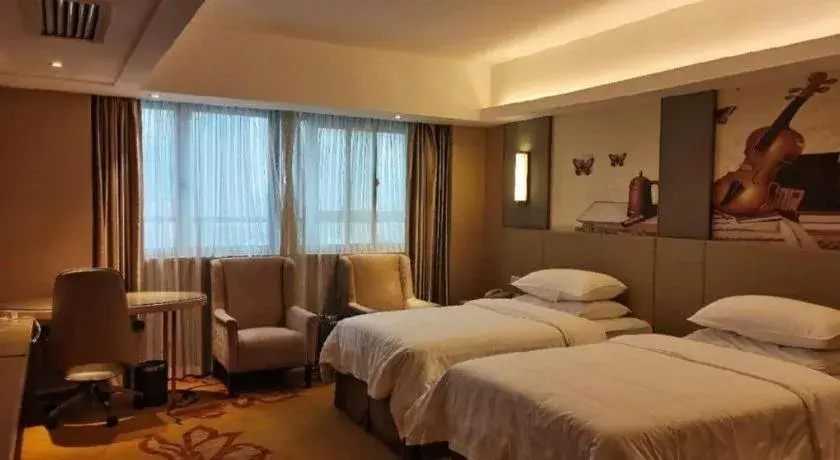 Bed in Vienna Hotel Changsha Wanjia Libei Road Tuqiao Metro Station Bed in Vienna Hotel Changsha Wanjia Libei Road Tuqiao Metro Station