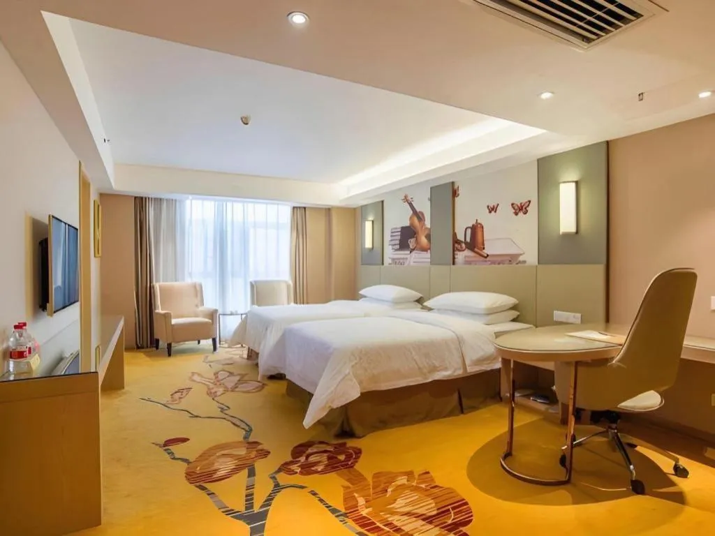 Bed in Vienna Hotel Changsha Wanjia Libei Road Tuqiao Metro Station