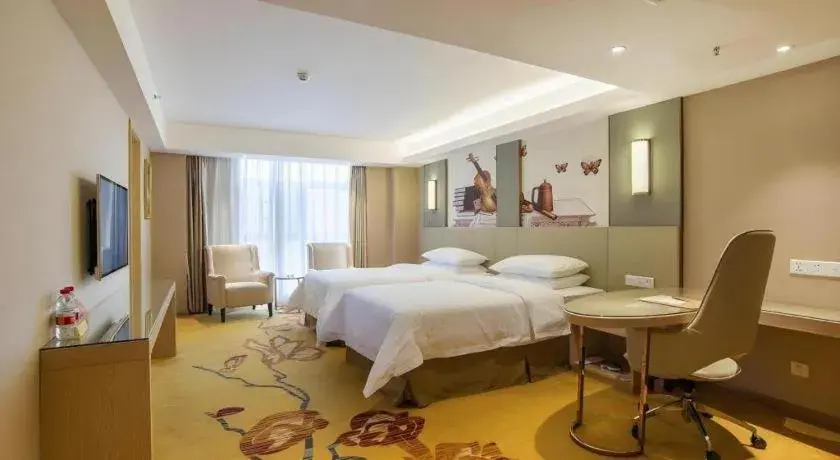 Bed in Vienna Hotel Changsha Wanjia Libei Road Tuqiao Metro Station Bed in Vienna Hotel Changsha Wanjia Libei Road Tuqiao Metro Station