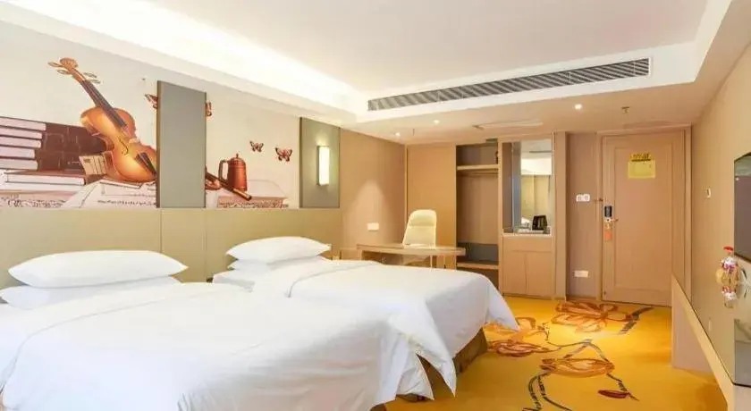 Bed in Vienna Hotel Changsha Wanjia Libei Road Tuqiao Metro Station Bed in Vienna Hotel Changsha Wanjia Libei Road Tuqiao Metro Station