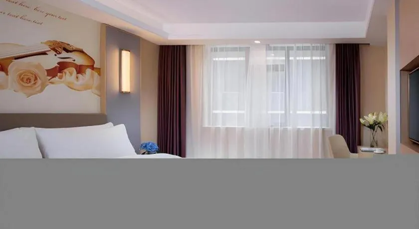 Bed in Vienna Hotel Nanning Beihu Metro Station