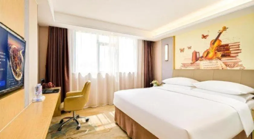 Bed in Vienna Hotel Nanning Beihu Metro Station