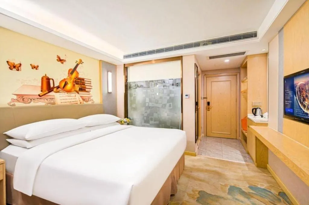 Bed in Vienna Hotel Nanning Beihu Metro Station