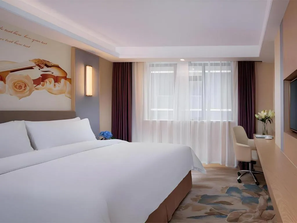 Bed in Vienna Hotel Nanning Beihu Metro Station