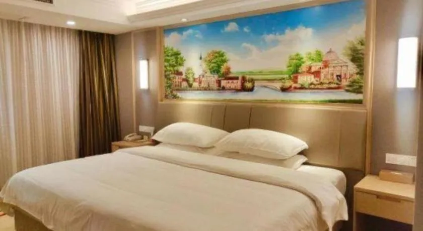 Bed in Vienna Hotel Nanning Beihu Metro Station