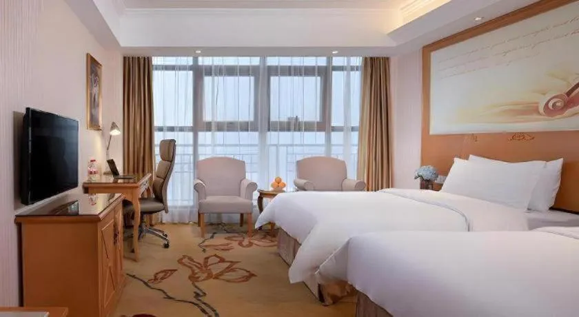 Bed in Vienna Hotel Jiangsu Kunshan Changjiang North Road Fenghuangcheng