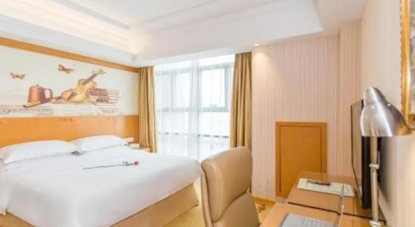 Bed in Vienna Hotel Jiangsu Kunshan Changjiang North Road Fenghuangcheng
