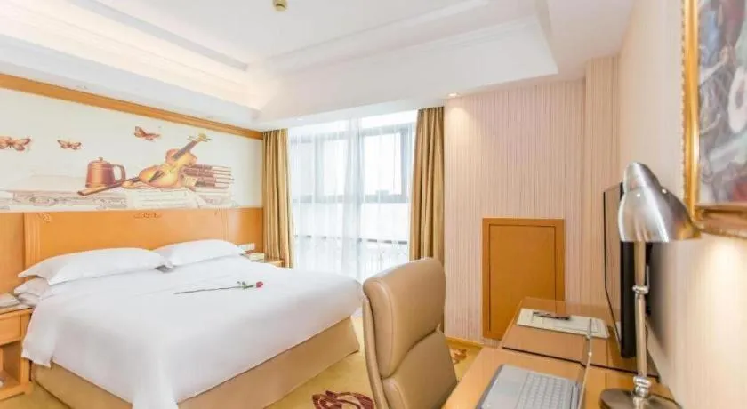 Bed in Vienna Hotel Jiangsu Kunshan Changjiang North Road Fenghuangcheng