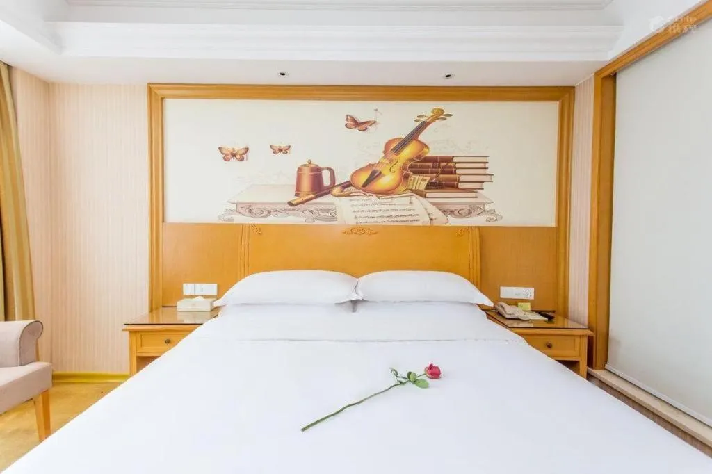 Bed in Vienna Hotel Jiangsu Kunshan Changjiang North Road Fenghuangcheng