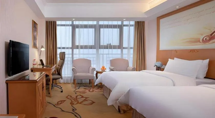 Bed in Vienna Hotel Jiangsu Kunshan Changjiang North Road Fenghuangcheng