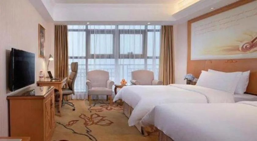 Bed in Vienna Hotel Jiangsu Kunshan Changjiang North Road Fenghuangcheng